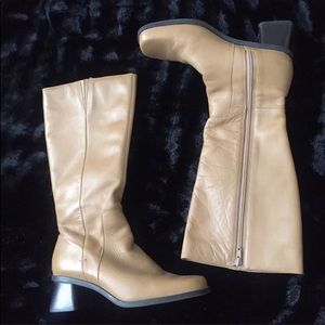 Naturalizer HONEY COLOR LEATHER BOOTS